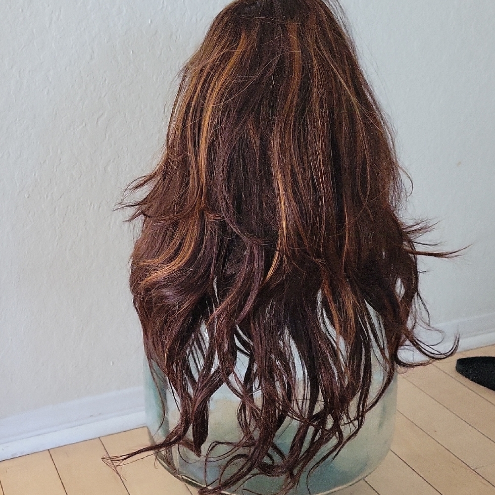 IDEFINE Brazilian Brown Hair Wig - Picture 3 of 13